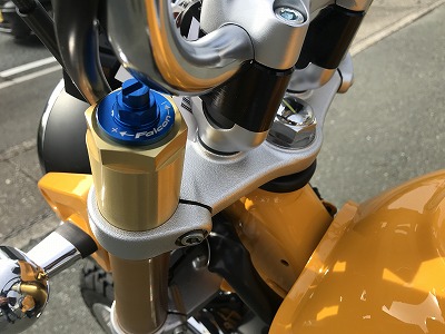グロム GROM モンキー125 フロントローダウン 2インチローダウン