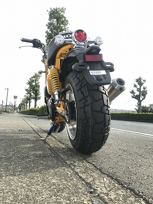 グロム125 ホイールとタイヤの前後セット グロム125 ホイールとタイヤの前後セット
